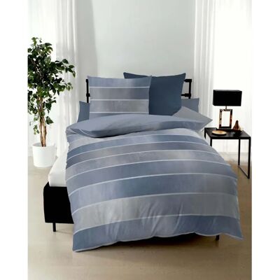 KAEPELL Timeless Blaue Wendebettwäsche KAEPELL Timeless Blaue Wendebettwäsche