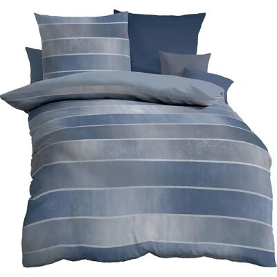 KAEPELL Timeless Blaue Wendebettwäsche KAEPELL Timeless Blaue Wendebettwäsche