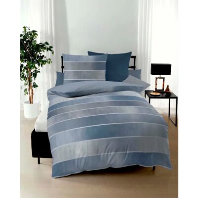 KAEPPEL - Timeless - Blau - 240x220 - Bettwäsche-Set KAEPPEL - Timeless - Blau - 240x220 - Bettwäsche-Set