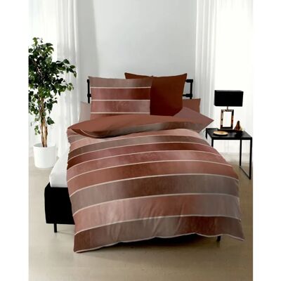 Kaeppel Timeless Orange Wendebettwäsche aus Baumwoll-Satin - Bettwäsche-Set Kaeppel Timeless Orange Wendebettwäsche aus Baumwoll-Satin - Bettwäsche-Set