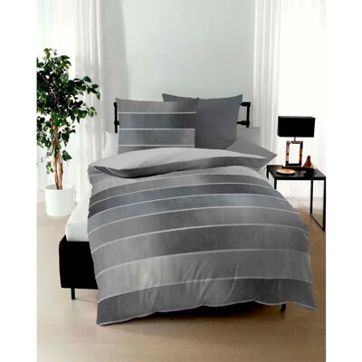 KAEPPEL Timeless - grau (zinn) - 240x220 cm - Bettwäsche-Set KAEPPEL Timeless - grau (zinn) - 240x220 cm - Bettwäsche-Set