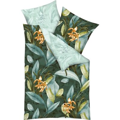 Kaeppel Asmara Jade Blumen Wendebettwäsche - Bettwäsche Kaeppel Asmara Jade Blumen Wendebettwäsche - Bettwäsche