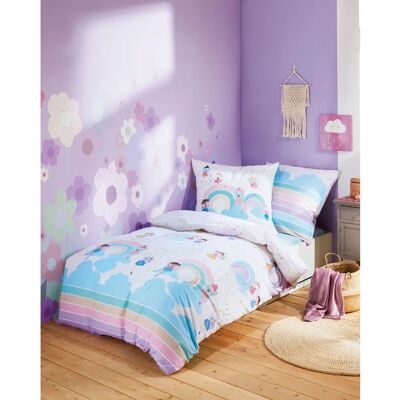 KAEPPEL Rainbow Fairies Bunt Kinderbettwäsche - Bettwäsche KAEPPEL Rainbow Fairies Bunt Kinderbettwäsche - Bettwäsche