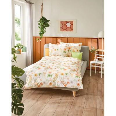 KAEPPEL - Bianca - Orange - Perkal - Bettwäsche-Set KAEPPEL - Bianca - Orange - Perkal - Bettwäsche-Set