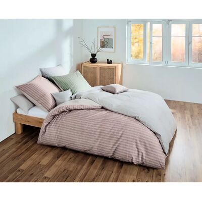 KAEPPEL - Eternity Combo - silber - 200x200 cm - Bettwäsche-Set KAEPPEL - Eternity Combo - silber - 200x200 cm - Bettwäsche-Set