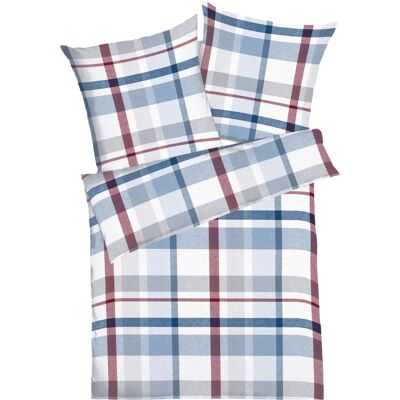 KAEPPEL - Madras Karo - marine - 140x200 - Bettwäsche-Set KAEPPEL - Madras Karo - marine - 140x200 - Bettwäsche-Set