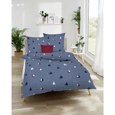 KAEPPEL - Sailing Boats - Marine - 135x200 - Bedding set KAEPPEL - Sailing Boats - Marine - 135x200 - Bedding set