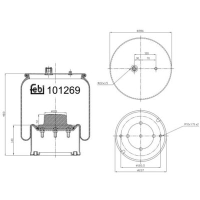 FEBI BILSTEIN 101269 Ilmarenka - Takakoski FEBI BILSTEIN 101269 Ilmarenka - Takakoski