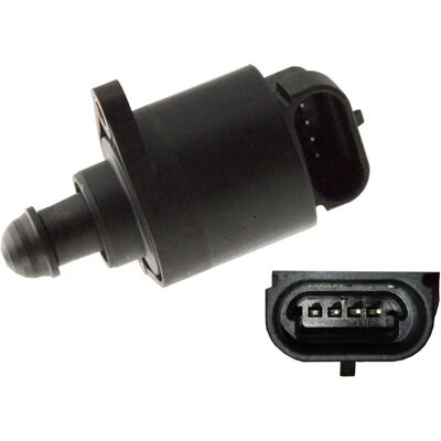 FEBI BILSTEIN 101496 Tomgångsventil - Elektrisk, Peugeot, Citroën FEBI BILSTEIN 101496 Tomgångsventil - Elektrisk, Peugeot, Citroën