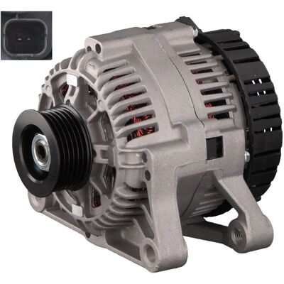 FEBI BILSTEIN 101506 Alternator - 12V 70A - 55mm remskive - med remskive - 6 spor FEBI BILSTEIN 101506 Alternator - 12V 70A - 55mm remskive - med remskive - 6 spor