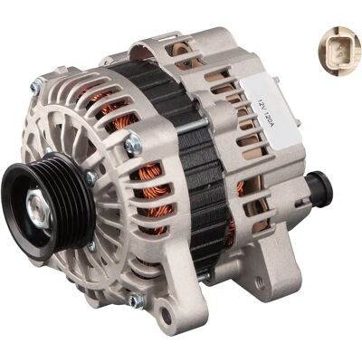 Febi 101515 Alternator - 120A, 12V, 55mm cureaua - Piese auto Febi 101515 Alternator - 120A, 12V, 55mm cureaua - Piese auto