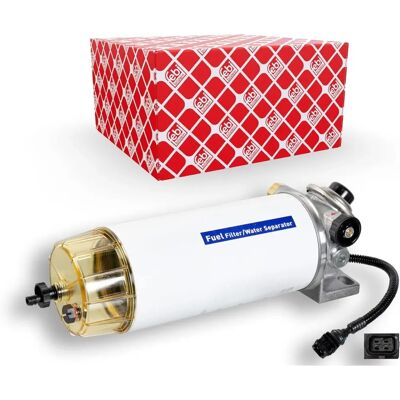 Febi 103282 Kraftstofffilter - Wasserabscheider, Mit Filterheizung, 3 Jahre Garantie Febi 103282 Kraftstofffilter - Wasserabscheider, Mit Filterheizung, 3 Jahre Garantie