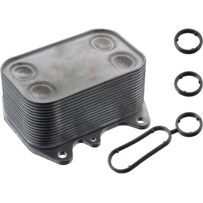 Febi Bilstein 83701 Ölkühler - Ölkühler, Motoröl, Aluminium, 121mm Febi Bilstein 83701 Ölkühler - Ölkühler, Motoröl, Aluminium, 121mm