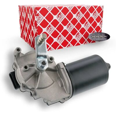 Motore Tergicristallo FEBI BILSTEIN - Anteriore Sinistra/Destra - Skoda Fabia 2, Roomster Motore Tergicristallo FEBI BILSTEIN - Anteriore Sinistra/Destra - Skoda Fabia 2, Roomster