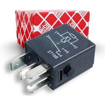 Febi Bilstein Multifunktionsrelais 12V für Audi, Mercedes-Benz, Seat, VW, Skoda Febi Bilstein Multifunktionsrelais 12V für Audi, Mercedes-Benz, Seat, VW, Skoda