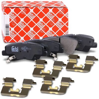 FEBI BILSTEIN Set pastiglie freno posteriore per Hyundai i30 GD - Kit di pastiglie freno FEBI BILSTEIN Set pastiglie freno posteriore per Hyundai i30 GD - Kit di pastiglie freno