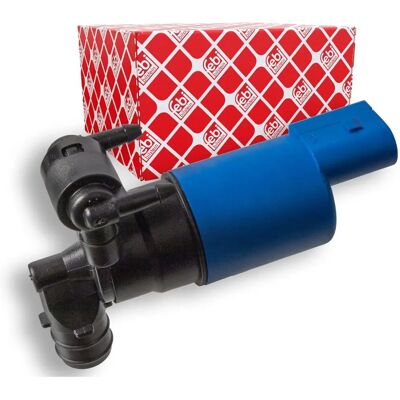 Febi Bilstein Waschwasserpumpe - Doppelpumpe, 2 Anschlüsse - Für Ford & Volvo Febi Bilstein Waschwasserpumpe - Doppelpumpe, 2 Anschlüsse - Für Ford & Volvo