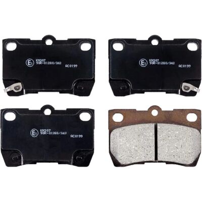 Febi Bilstein Hinterachse Bremsbeläge Satz für Lexus GS, IS Febi Bilstein Hinterachse Bremsbeläge Satz für Lexus GS, IS