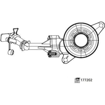 Febi Bilstein Zentralausrücker, Kupplung - Kupplung Febi Bilstein Zentralausrücker, Kupplung - Kupplung