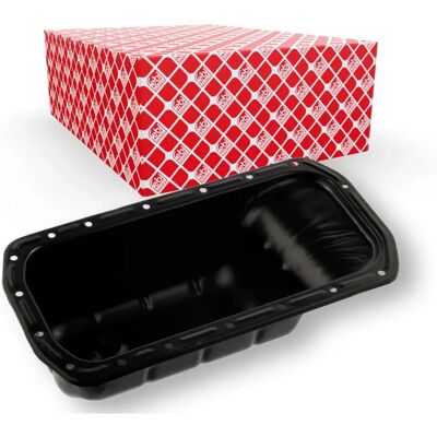 Febi Bilstein Oil Pan - Black - M10 x 1.25 - 394mm - Oil Pan Febi Bilstein Oil Pan - Black - M10 x 1.25 - 394mm - Oil Pan
