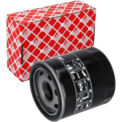 Filtro olio Febi - 74mm, filettatura 1"-16 UNF, compatibile con Cadillac, Opel, GMC, Chevrolet Filtro olio Febi - 74mm, filettatura 1"-16 UNF, compatibile con Cadillac, Opel, GMC, Chevrolet