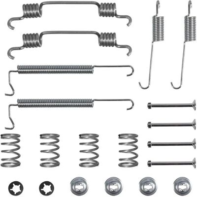 FEBI BILSTEIN FE182187 Hintere Bremsbackensatz - Zubehörsatz FEBI BILSTEIN FE182187 Hintere Bremsbackensatz - Zubehörsatz