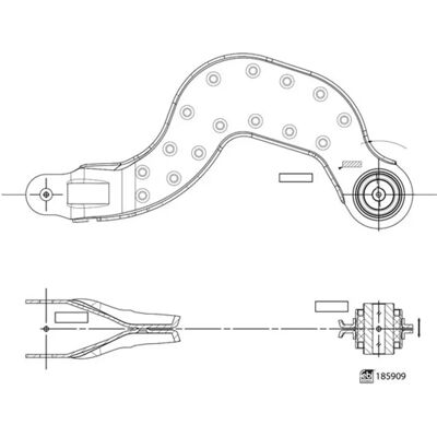 FEBI BILSTEIN Obere Hinterachse Querlenker für Mercedes A-Klasse FEBI BILSTEIN Obere Hinterachse Querlenker für Mercedes A-Klasse