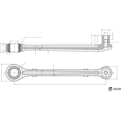 FEBI BILSTEIN 186388 Stabilisatorstange - Fahrwerksersatz FEBI BILSTEIN 186388 Stabilisatorstange - Fahrwerksersatz