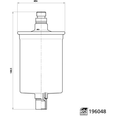 FEBI BILSTEIN 196048 - Polttoaineen Suodatin FEBI BILSTEIN 196048 - Polttoaineen Suodatin