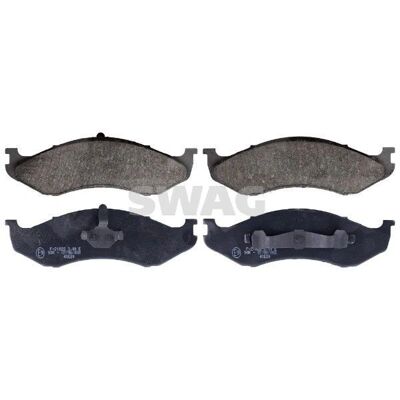 SWAG 60 11 6197 - Bremseklodser til foraksel, Jeep, Kia SWAG 60 11 6197 - Bremseklodser til foraksel, Jeep, Kia