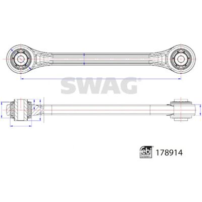 SWAG 33 10 4739 Styrearm - Styrearm SWAG 33 10 4739 Styrearm - Styrearm