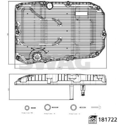 Filtru hidraulic pentru cutia automată SWAG 33 10 8388 - Mercedes-Benz Filtru hidraulic pentru cutia automată SWAG 33 10 8388 - Mercedes-Benz
