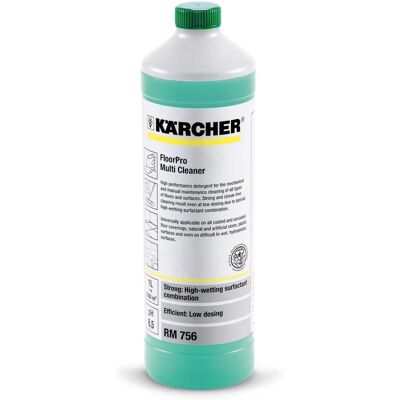 Kärcher - RM 756 - Nettoyant multi-surfaces - Haute humidité, Séchage rapide, Non toxique - Publicité Kärcher - RM 756 - Nettoyant multi-surfaces - Haute humidité, Séchage rapide, Non toxique - Publicité