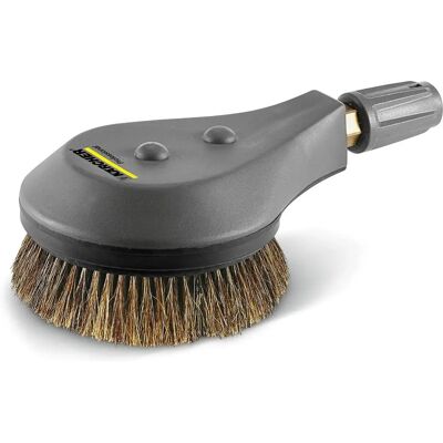 Accessoire de Nettoyeur haute pression Kärcher - Brosse de lavage rotative - Poils naturels - Publicité Accessoire de Nettoyeur haute pression Kärcher - Brosse de lavage rotative - Poils naturels - Publicité