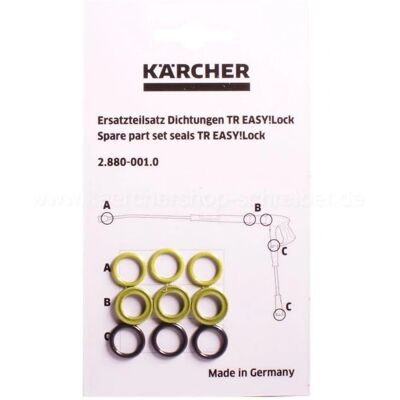 Kärcher Karcher Professionelle Hochdruckreiniger Ersatzteilset Dichtungen - Hochdruckreiniger Ersatzteile Kärcher Karcher Professionelle Hochdruckreiniger Ersatzteilset Dichtungen - Hochdruckreiniger Ersatzteile
