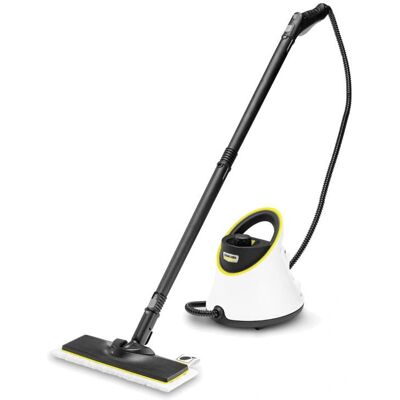 Kärcher SC 2 Deluxe EasyFix Premium - Wit - Cylindrische stoomreiniger Kärcher SC 2 Deluxe EasyFix Premium - Wit - Cylindrische stoomreiniger