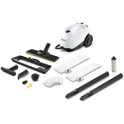 Kärcher SC 3 EasyFix - Fekete, Fehér - Hengeres gőztisztító Kärcher SC 3 EasyFix - Fekete, Fehér - Hengeres gőztisztító