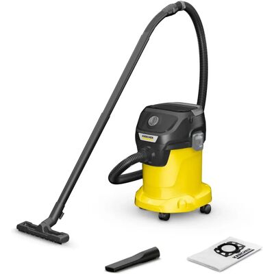 Kärcher KWD 3 V-17/4/20/F - Giallo - Aspirapolvere Umido e Secco Kärcher KWD 3 V-17/4/20/F - Giallo - Aspirapolvere Umido e Secco