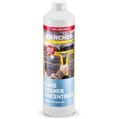 Kärcher Ruitenreiniger - 750ml Concentratie - Vlekvrij Kärcher Ruitenreiniger - 750ml Concentratie - Vlekvrij