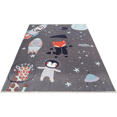 Dywan dziecięcy OBSESSION My Greta - Recyklingowana bawełna - 115x170cm Dywan dziecięcy OBSESSION My Greta - Recyklingowana bawełna - 115x170cm