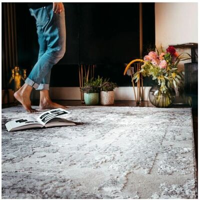 Obsession My Nevada 341 Taupe Teppich - Moderner 3D-Design Obsession My Nevada 341 Taupe Teppich - Moderner 3D-Design
