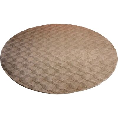 OBSESSION Diamond Cut 800 Beiger runder Teppich - Teppich OBSESSION Diamond Cut 800 Beiger runder Teppich - Teppich