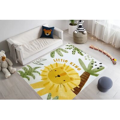 OBSESSION - Magic Kids ML 102 - Beige - 115x160cm - Tapis - Publicité OBSESSION - Magic Kids ML 102 - Beige - 115x160cm - Tapis - Publicité