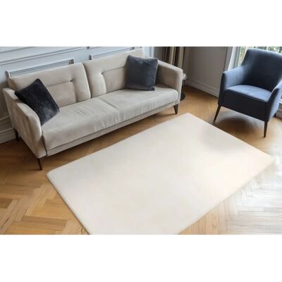 OBSESSION - Milestone 600 - Creme - 80x150 cm - Fellteppich OBSESSION - Milestone 600 - Creme - 80x150 cm - Fellteppich