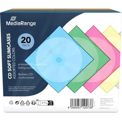 MediaRange BOX37 - CD-tok - Színes MediaRange BOX37 - CD-tok - Színes