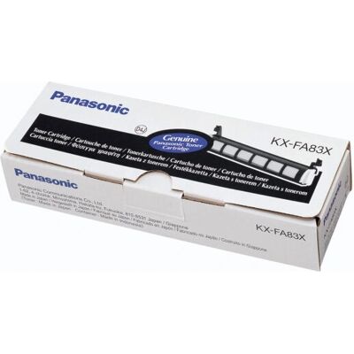 Cartouche de toner Panasonic KX-FA83X - Noir - Accessoire d'imprimante Cartouche de toner Panasonic KX-FA83X - Noir - Accessoire d'imprimante