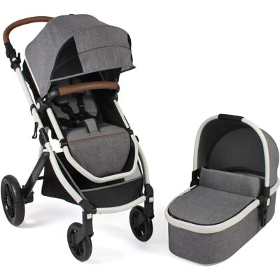 CHIC4BABY Torre Melange Grau Compact All-Terrain Kinderwagen CHIC4BABY Torre Melange Grau Compact All-Terrain Kinderwagen