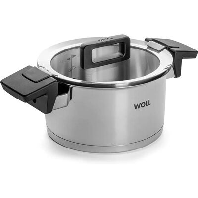 WOLL Concept Stainless Steel Cookware Pot - 2.5L, Ø18cm, H10cm WOLL Concept Stainless Steel Cookware Pot - 2.5L, Ø18cm, H10cm