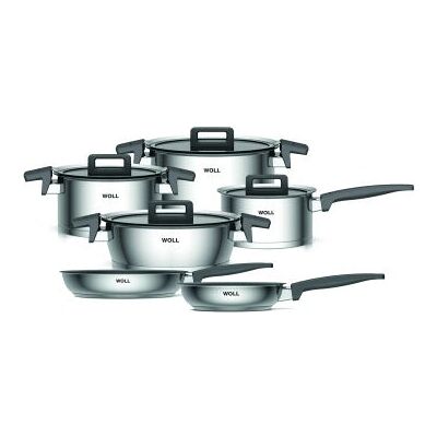 Set Pentole in Acciaio Inox WOLL - 10 Pezzi per Induzione Set Pentole in Acciaio Inox WOLL - 10 Pezzi per Induzione