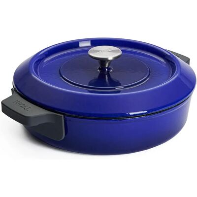 WOLL Iron Cast Iron Casserole - 3.7L, Ø 28cm, Blue - Cookware WOLL Iron Cast Iron Casserole - 3.7L, Ø 28cm, Blue - Cookware